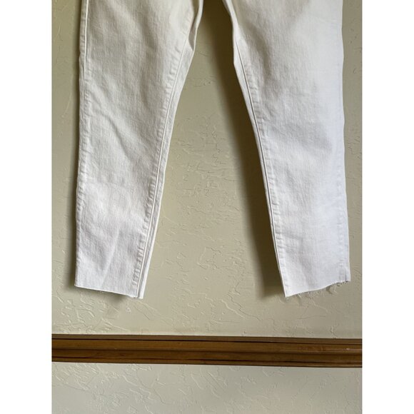 FRAME Le Garcon Crop Cream Ivory Jeans Size 26 Au Natural Grind MSRP $248 - Picture 5 of 9